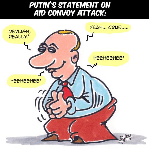 Putin's Statement on Aid Convoy Attack...