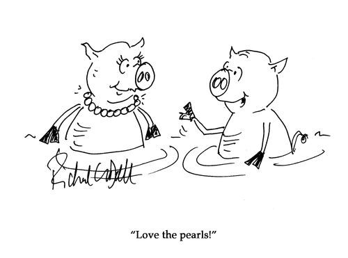 "Love the pearls!"