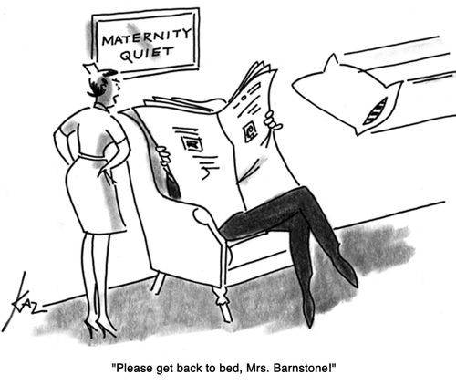 'Please get back to bed, Mrs. Barnstone!'