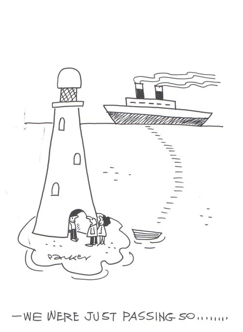 'We were just passing so....'