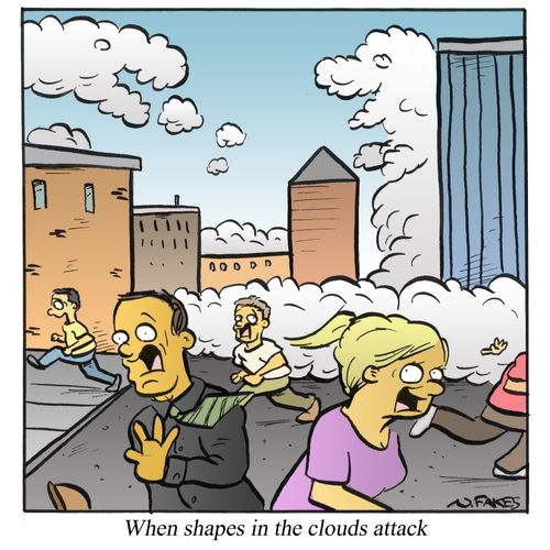 When Shapes in the Clouds Attack.