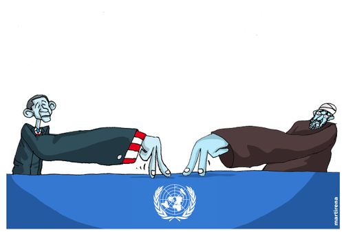 Iran and USA try dialogue.
