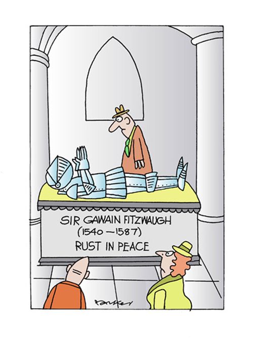 Sir Gawain Fitzwaugh,  Rust in Peace 