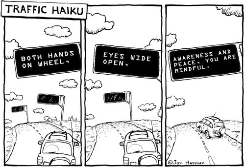 Traffic Sign Haiku