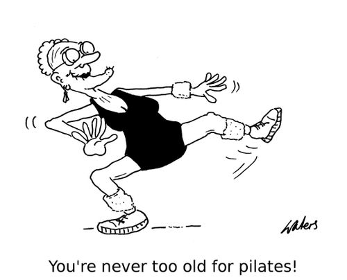 You're never too old for pilates!