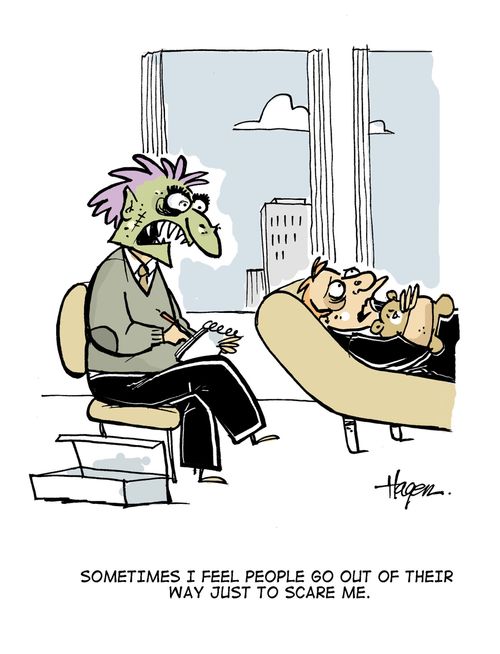 "Sometime I feel people go out of their way just to scare me."