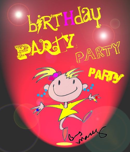 Birthday Party Party Party.