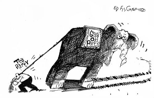 Tea Party Pulling Republicans
