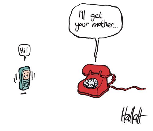 Calling Home, "I'll get your mother..."