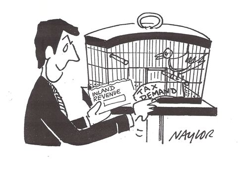 Birdcage Tax Demand.