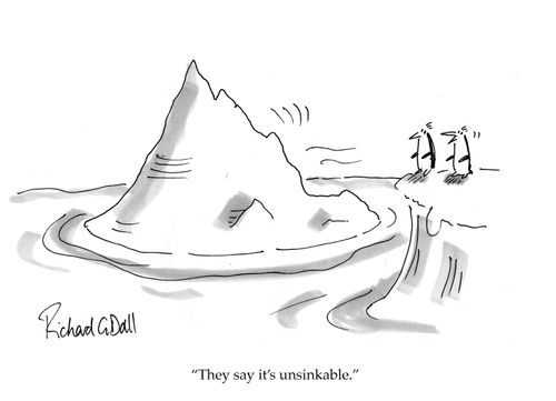 'They say it's unsinkable.'