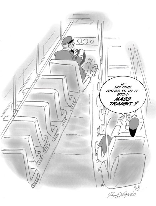 'If no one rides it, is it still mass transit?'