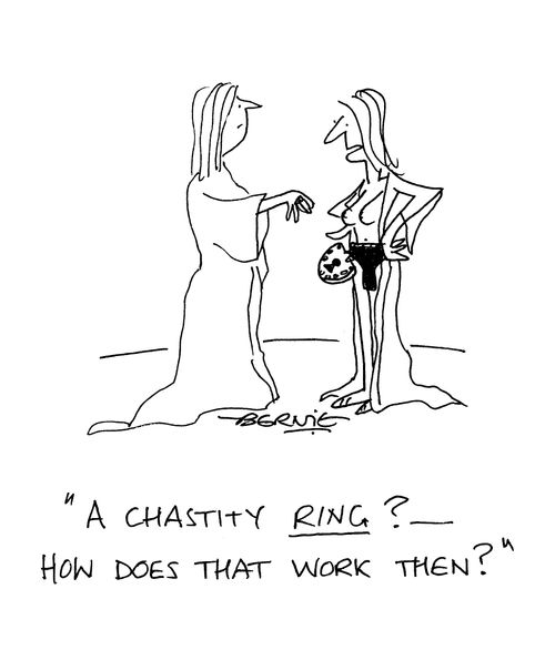 'A Chastity Ring? - How does that work then?'