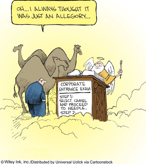 'Oh... I always thought it was just an allegory...'