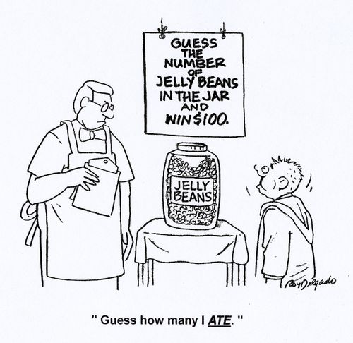 'Guess how many I ATE.'