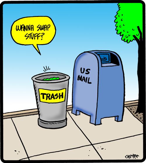 The birth of junk mail.