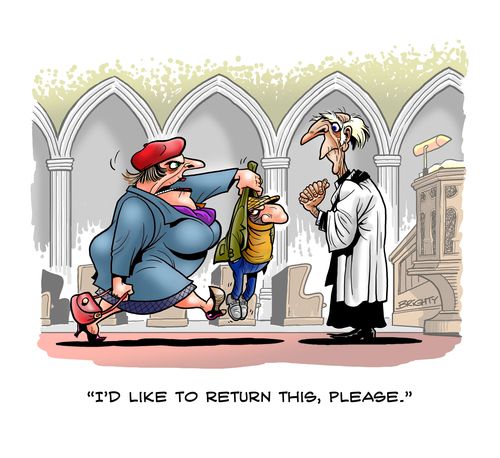 "I'd like to return this, please."