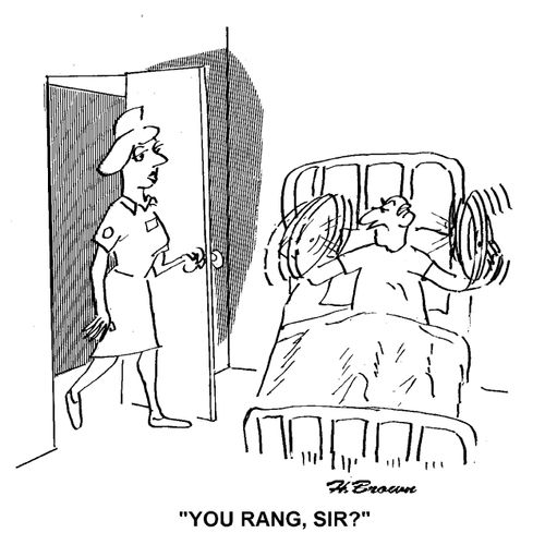 'You rang, sir?'