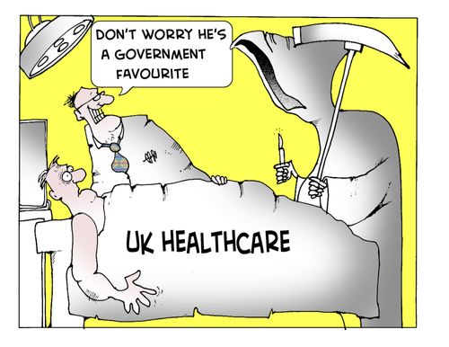 'Don't worry he's a government favourite.'