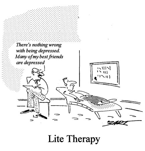 Lite therapy.