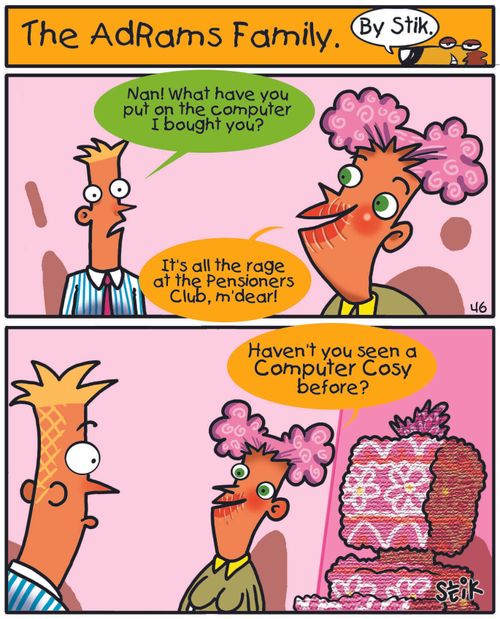 The AdRams Family no.2 - Computer cosy