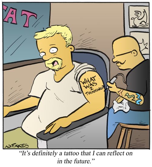 'It's definitely a tattoo that I can reflect on in the future.'