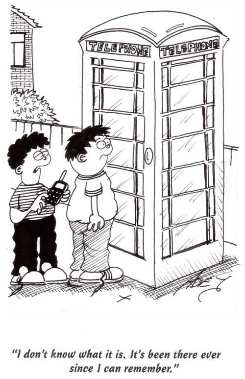 'I don't know what it is. It's been here ever since I can remember.'