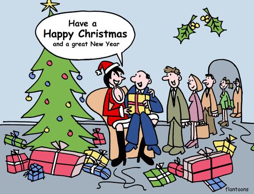 "Have a Happy Christmas and a great New Year."