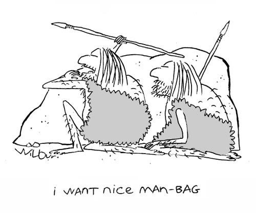 'I want nice man-bag.'