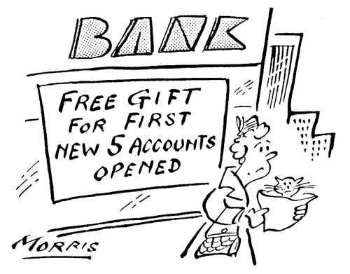 Free Gift for First Five Accounts Opened