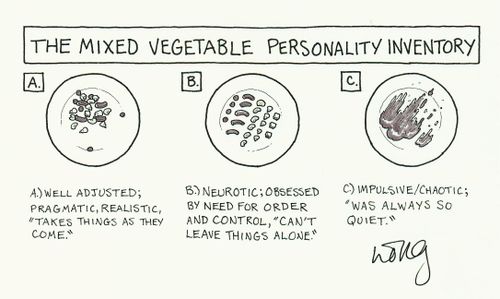 The Mixed Vegetable Personality Inventory