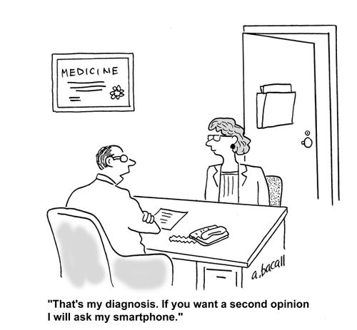 That's my diagnosis. If you want a second opinion, I will ask my Smart Phone