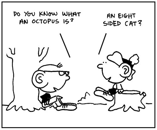 'Do you know what an octopus is?'