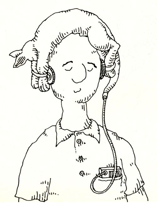 101 uses of a dead cat: headphones.