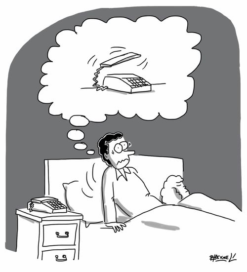 Man awoke by phone in a dream