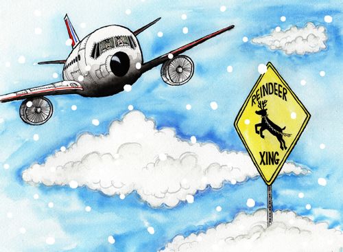 Reindeer Crossing