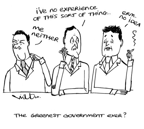 'The greenest government ever?'