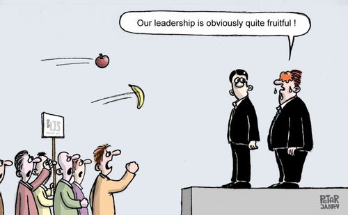 'Our leadership is obviously quite fruitful!'