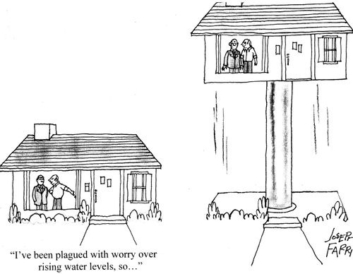 'I've been plagued with worry over rising water levels, so...'