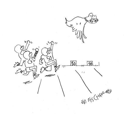 Bird steals the football.