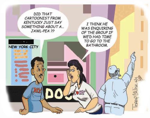 Kentucky Cartoonist in NY