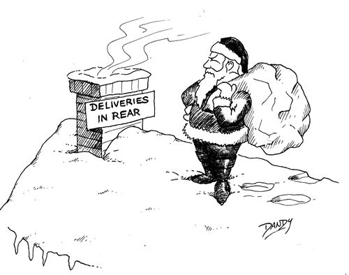 Santa Claus Delivery.