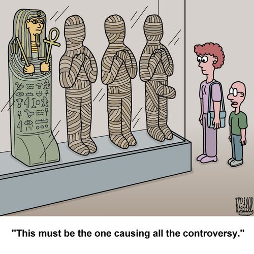 "This must be the one causing all the controversy."