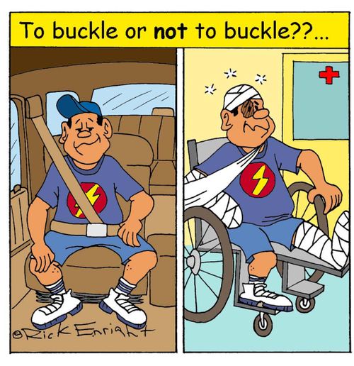 'To buckle or not to buckle?'