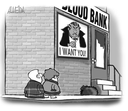 Dracula wants Your Blood