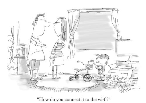 "How do you connect it to the wi-fi?"