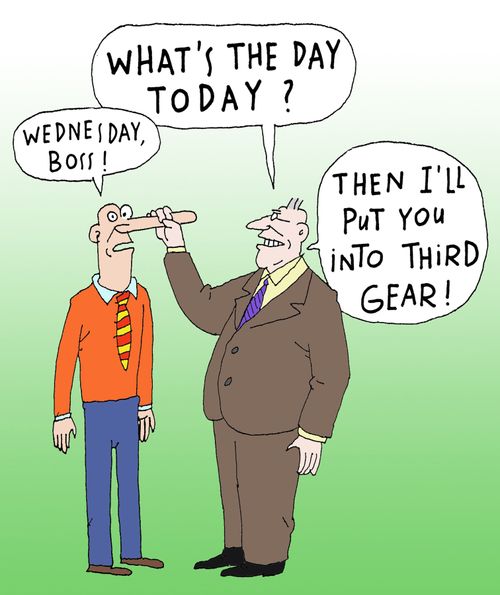'What's the day today?'