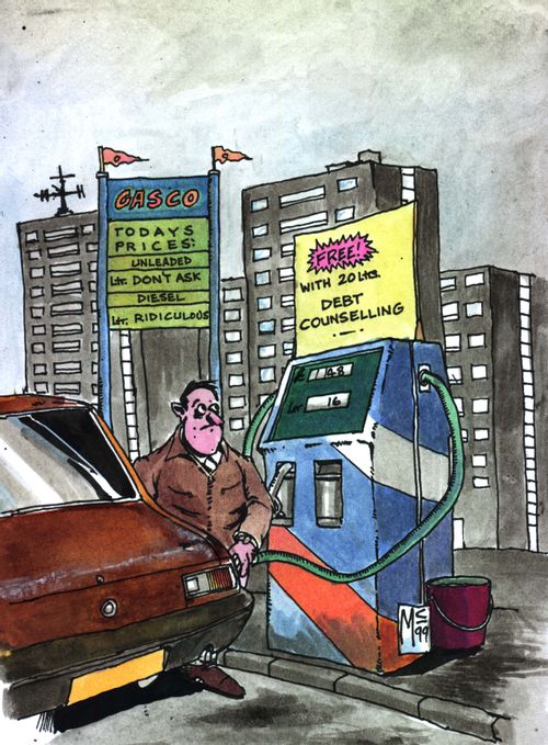 'Free with 20 liters, Debt Counselling'