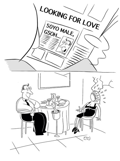 Looking For Love ad