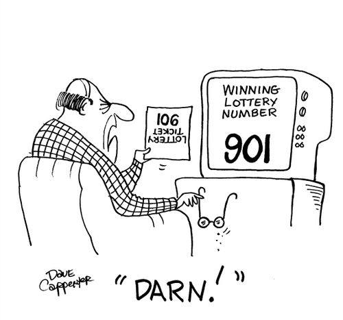 Lottery loser.